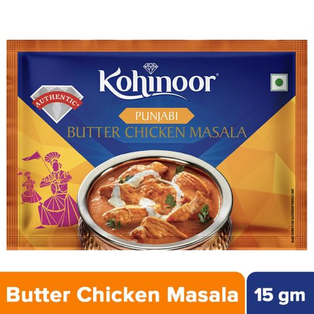 Kohinoor Ready Masala - Punjabi Butter Chicken, 15 g-1.webp